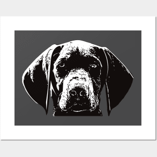 German Shorthaired Pointer - GSP Christmas Gifts Posters and Art